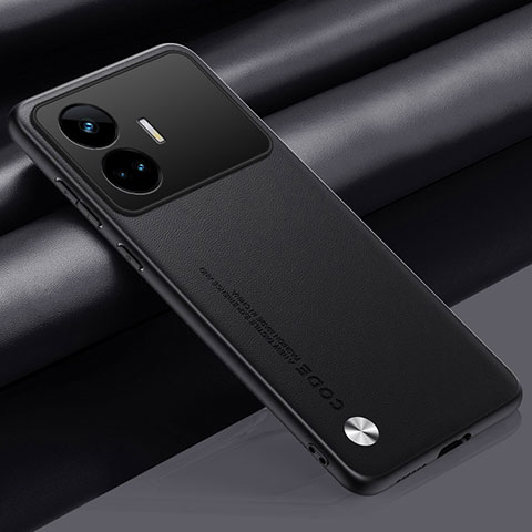 Handyhülle Hülle Luxus Leder Schutzhülle S02 für Realme GT Neo5 SE 5G Schwarz