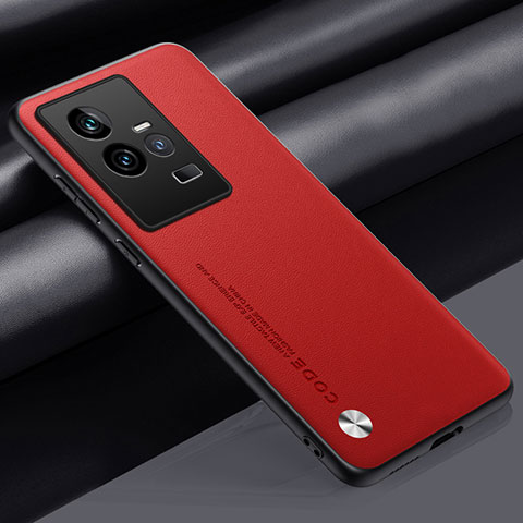 Handyhülle Hülle Luxus Leder Schutzhülle S02 für Vivo iQOO 11 Pro 5G Rot