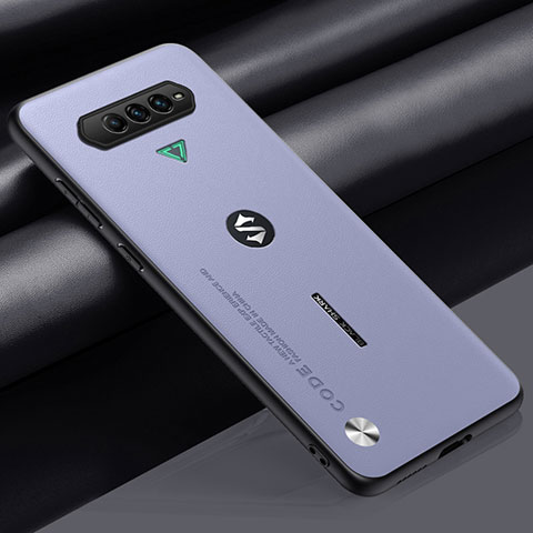 Handyhülle Hülle Luxus Leder Schutzhülle S02 für Xiaomi Black Shark 4 Pro 5G Helles Lila