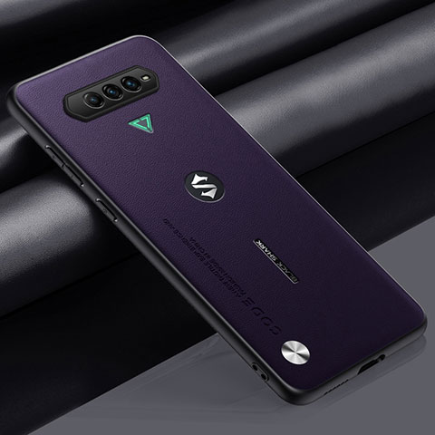 Handyhülle Hülle Luxus Leder Schutzhülle S02 für Xiaomi Black Shark 4 Pro 5G Violett