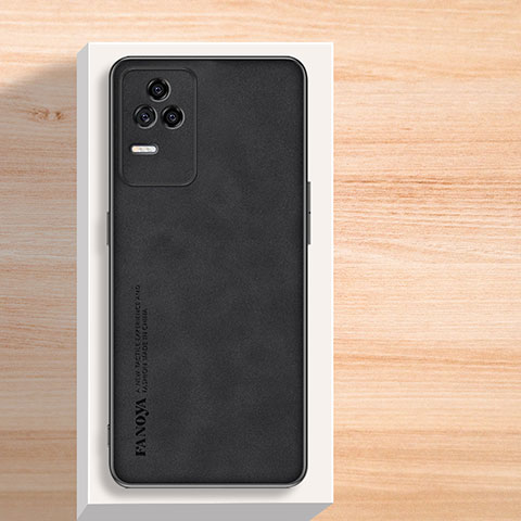 Handyhülle Hülle Luxus Leder Schutzhülle S02 für Xiaomi Poco F4 5G Schwarz