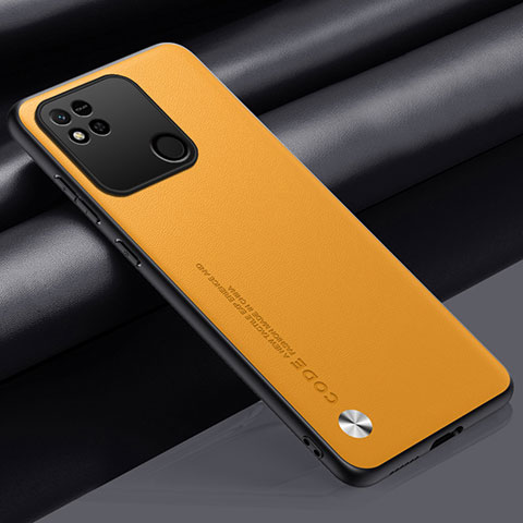 Handyhülle Hülle Luxus Leder Schutzhülle S02 für Xiaomi Redmi 9 Activ Gelb