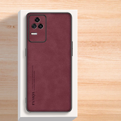 Handyhülle Hülle Luxus Leder Schutzhülle S02 für Xiaomi Redmi K50 Pro 5G Rot