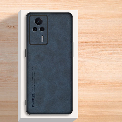 Handyhülle Hülle Luxus Leder Schutzhülle S02 für Xiaomi Redmi K60E 5G Blau