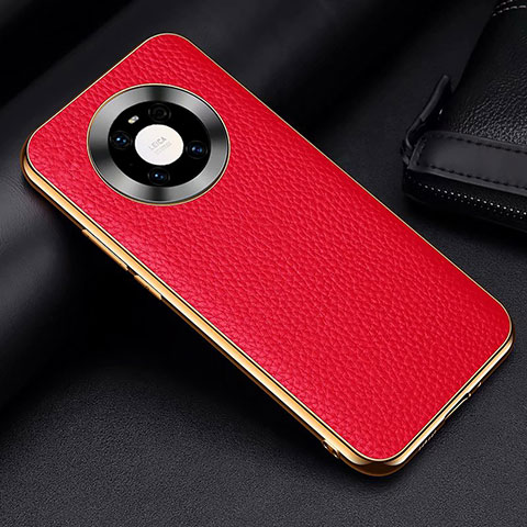 Handyhülle Hülle Luxus Leder Schutzhülle S03 für Huawei Mate 40E Pro 4G Rot
