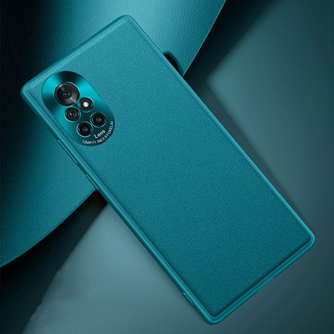 Handyhülle Hülle Luxus Leder Schutzhülle S03 für Huawei Nova 8 5G Cyan