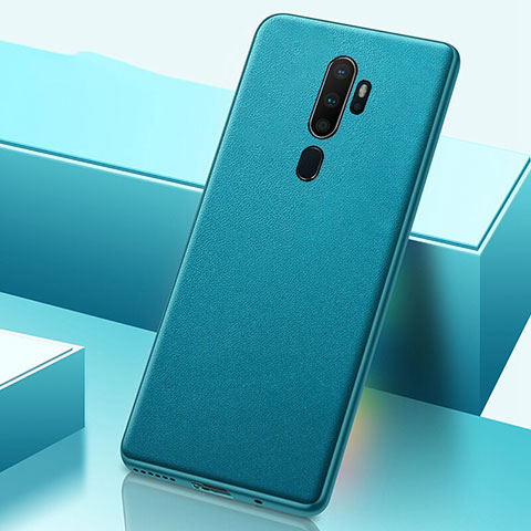 Handyhülle Hülle Luxus Leder Schutzhülle S03 für Oppo A11 Blau