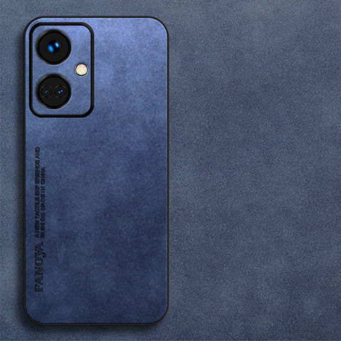 Handyhülle Hülle Luxus Leder Schutzhülle S03 für Oppo K11 5G Blau