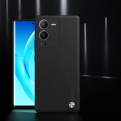 Handyhülle Hülle Luxus Leder Schutzhülle S03 für Vivo V25 Pro 5G Schwarz