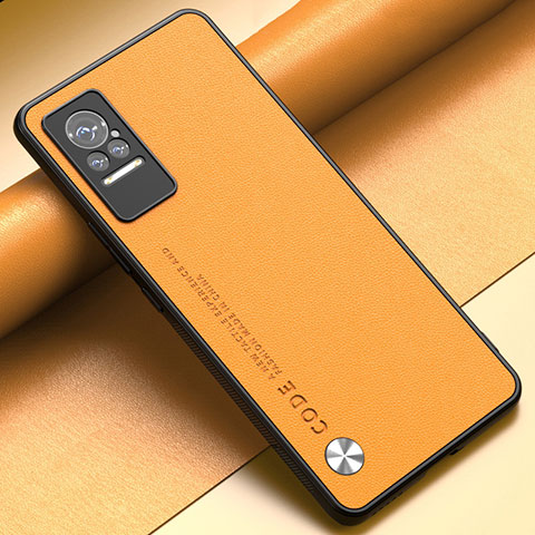 Handyhülle Hülle Luxus Leder Schutzhülle S03 für Xiaomi Civi 1S 5G Orange