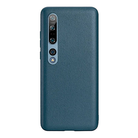 Handyhülle Hülle Luxus Leder Schutzhülle S03 für Xiaomi Mi 10 Pro Grün