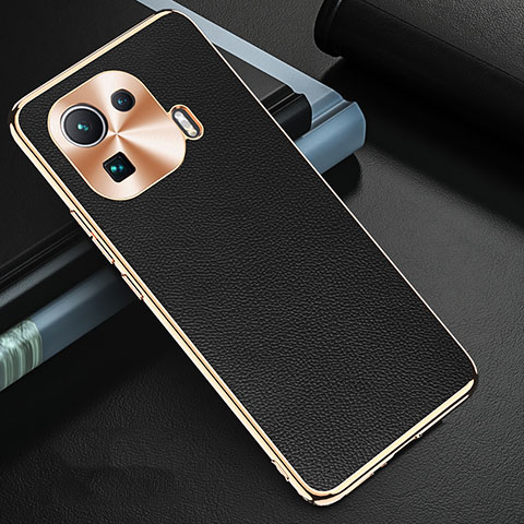 Handyhülle Hülle Luxus Leder Schutzhülle S03 für Xiaomi Mi 11 Pro 5G Schwarz