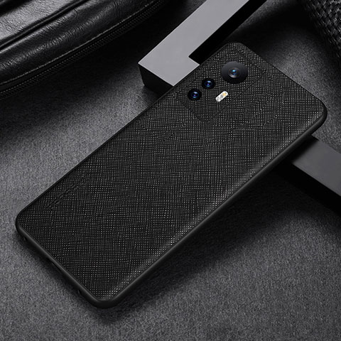 Handyhülle Hülle Luxus Leder Schutzhülle S03 für Xiaomi Mi 12 5G Schwarz