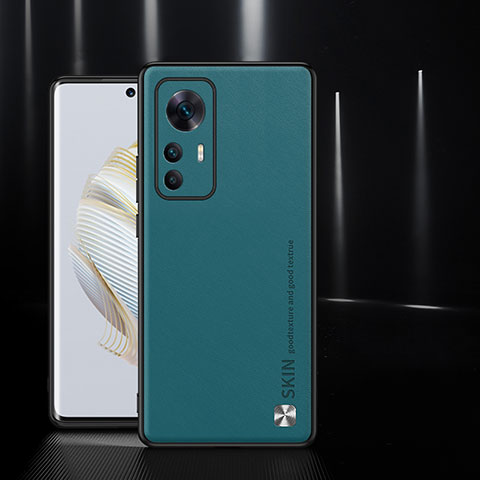 Handyhülle Hülle Luxus Leder Schutzhülle S03 für Xiaomi Mi 12T 5G Nachtgrün