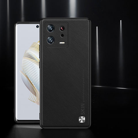 Handyhülle Hülle Luxus Leder Schutzhülle S03 für Xiaomi Mi 13 5G Schwarz