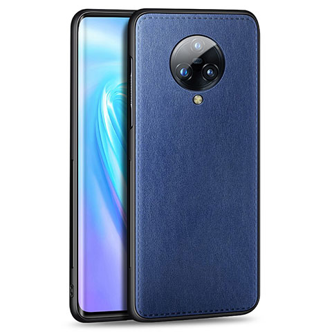 Handyhülle Hülle Luxus Leder Schutzhülle S04 für Vivo Nex 3 Blau