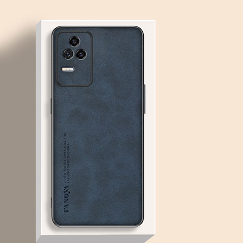 Handyhülle Hülle Luxus Leder Schutzhülle S04 für Xiaomi Poco F4 5G Blau