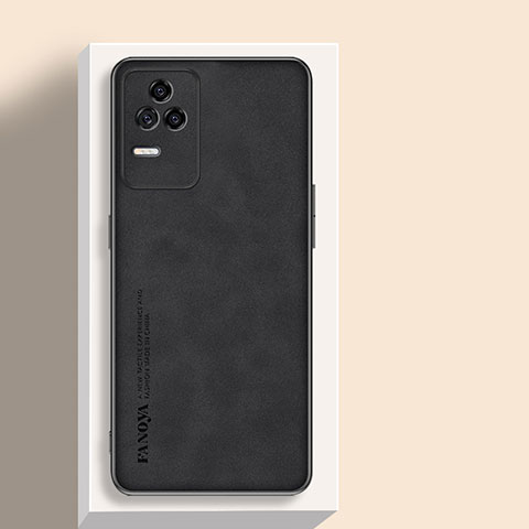 Handyhülle Hülle Luxus Leder Schutzhülle S04 für Xiaomi Redmi K40S 5G Schwarz