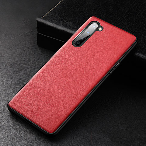 Handyhülle Hülle Luxus Leder Schutzhülle S05 für Oppo K7 5G Rot