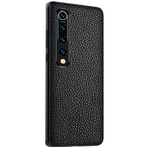 Handyhülle Hülle Luxus Leder Schutzhülle S05 für Xiaomi Mi 10 Schwarz