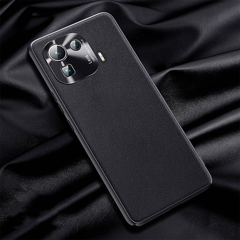 Handyhülle Hülle Luxus Leder Schutzhülle S05 für Xiaomi Mi 11 Pro 5G Schwarz