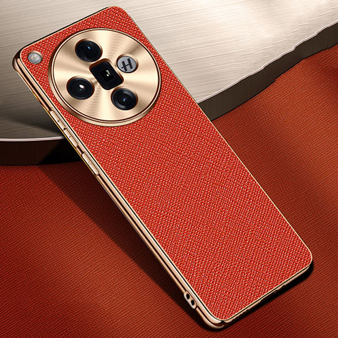 Handyhülle Hülle Luxus Leder Schutzhülle S06 für Oppo Find X7 Ultra 5G Rot