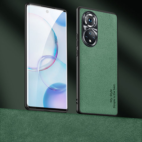 Handyhülle Hülle Luxus Leder Schutzhülle ST4 für Huawei Nova 9 Grün