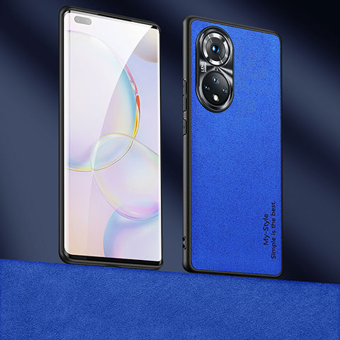 Handyhülle Hülle Luxus Leder Schutzhülle ST4 für Huawei Nova 9 Pro Blau