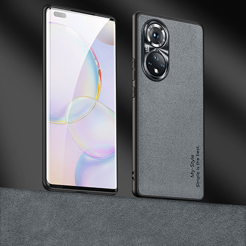 Handyhülle Hülle Luxus Leder Schutzhülle ST4 für Huawei Nova 9 Pro Dunkelgrau