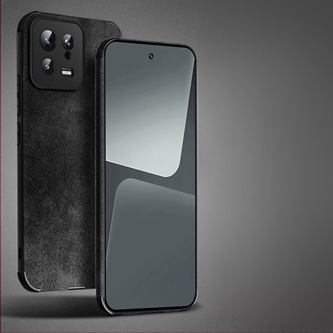 Handyhülle Hülle Luxus Leder Schutzhülle TB1 für Xiaomi Mi 13 5G Schwarz
