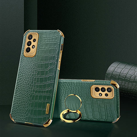 Handyhülle Hülle Luxus Leder Schutzhülle XD1 für Samsung Galaxy A23 5G Grün