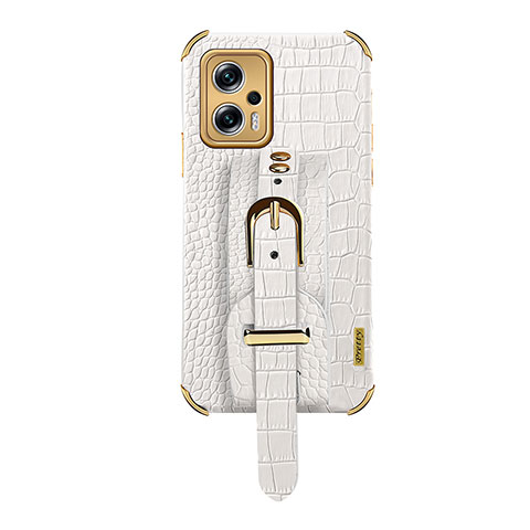 Handyhülle Hülle Luxus Leder Schutzhülle XD1 für Xiaomi Poco X4 GT 5G Weiß