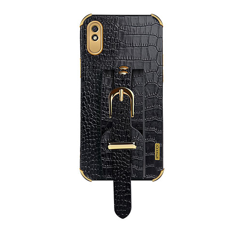 Handyhülle Hülle Luxus Leder Schutzhülle XD1 für Xiaomi Redmi 9A Schwarz