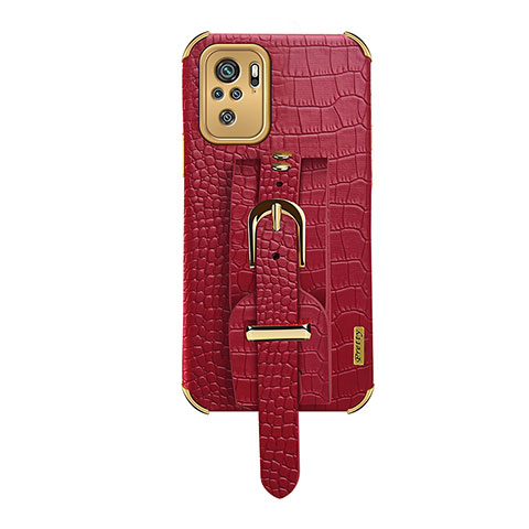 Handyhülle Hülle Luxus Leder Schutzhülle XD1 für Xiaomi Redmi Note 11 SE India 4G Rot