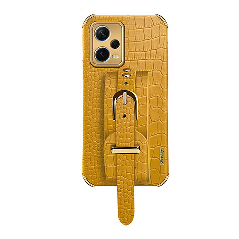 Handyhülle Hülle Luxus Leder Schutzhülle XD1 für Xiaomi Redmi Note 12 Explorer Gelb