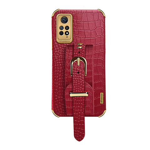 Handyhülle Hülle Luxus Leder Schutzhülle XD1 für Xiaomi Redmi Note 12 Pro 4G Rot