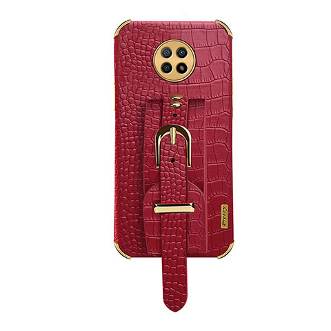 Handyhülle Hülle Luxus Leder Schutzhülle XD1 für Xiaomi Redmi Note 9 5G Rot