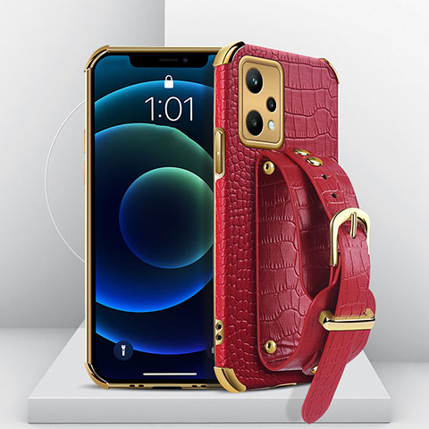 Handyhülle Hülle Luxus Leder Schutzhülle XD2 für Realme 9 Pro 5G Rot