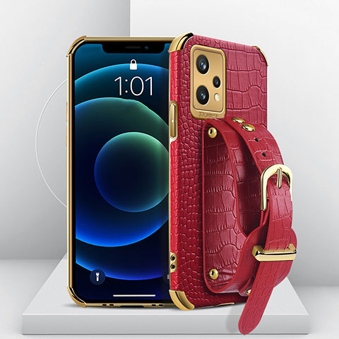 Handyhülle Hülle Luxus Leder Schutzhülle XD2 für Realme 9 Pro+ Plus 5G Rot