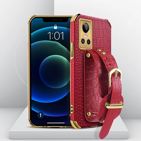 Handyhülle Hülle Luxus Leder Schutzhülle XD2 für Realme GT Neo3 5G Rot