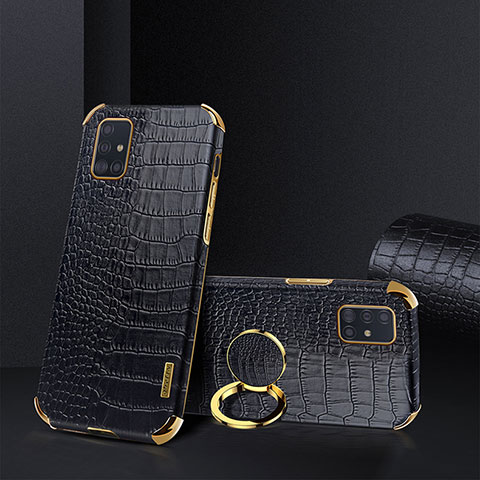 Handyhülle Hülle Luxus Leder Schutzhülle XD2 für Samsung Galaxy M40S Schwarz