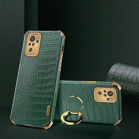 Handyhülle Hülle Luxus Leder Schutzhülle XD2 für Xiaomi Redmi Note 10S 4G Grün