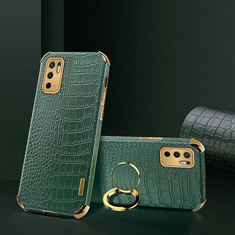 Handyhülle Hülle Luxus Leder Schutzhülle XD2 für Xiaomi Redmi Note 10T 5G Grün