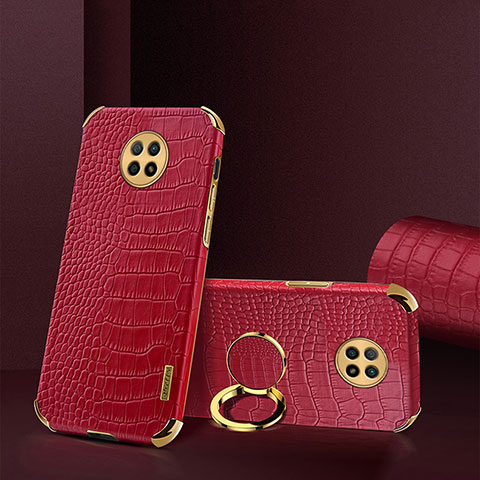 Handyhülle Hülle Luxus Leder Schutzhülle XD2 für Xiaomi Redmi Note 9 5G Rot