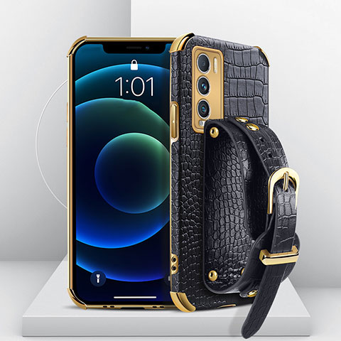 Handyhülle Hülle Luxus Leder Schutzhülle XD4 für Realme GT Master Explorer 5G Schwarz