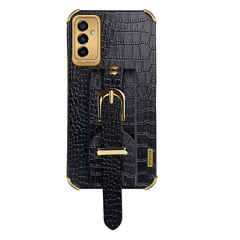 Handyhülle Hülle Luxus Leder Schutzhülle XD5 für Samsung Galaxy M23 5G Schwarz