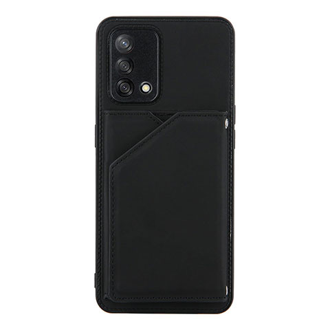 Handyhülle Hülle Luxus Leder Schutzhülle Y01B für Oppo A95 4G Schwarz