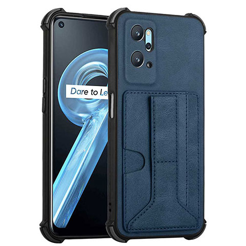 Handyhülle Hülle Luxus Leder Schutzhülle Y01B für Oppo A96 4G Blau