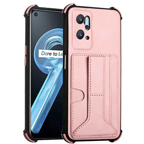 Handyhülle Hülle Luxus Leder Schutzhülle Y01B für Oppo K10 4G Rosegold