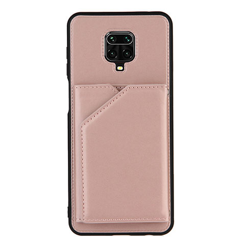 Handyhülle Hülle Luxus Leder Schutzhülle Y01B für Xiaomi Poco M2 Pro Rosegold